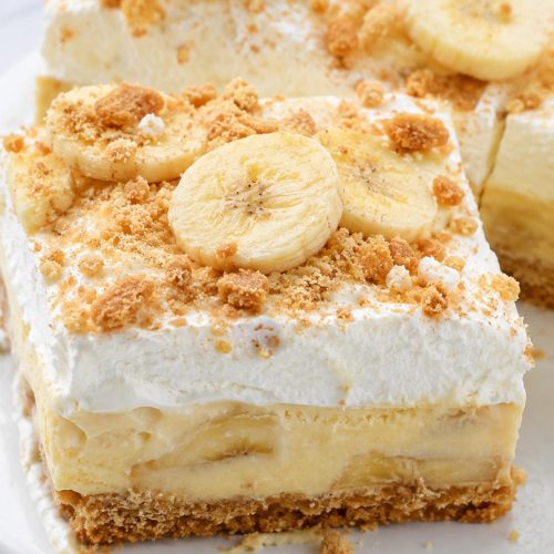 Southern Banana Pudding Bars