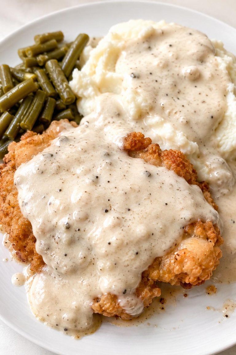 Southern Chicken Gravy Dinner