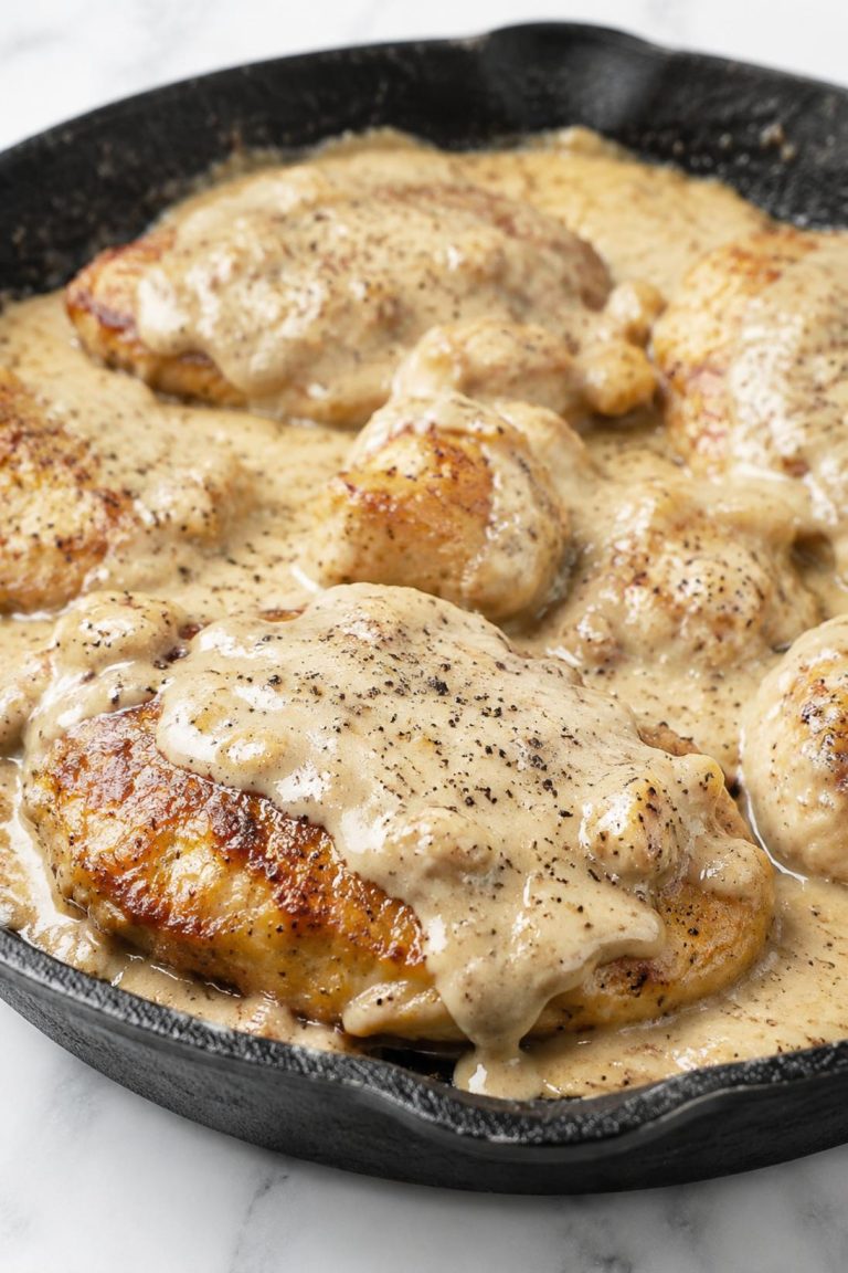 Southern Chicken Gravy Skillet