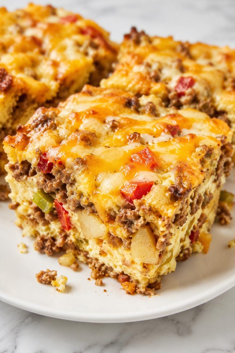 Southwest Beef Breakfast Casserole
