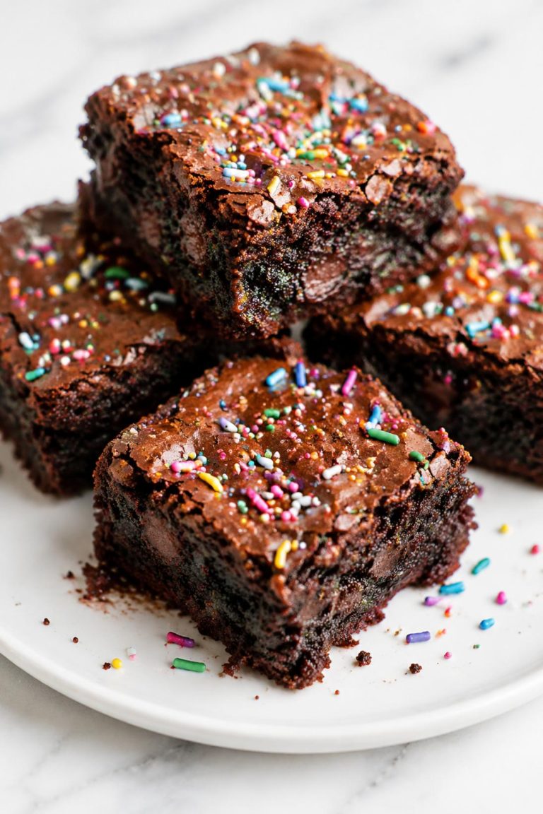 Sprinkle Brownies