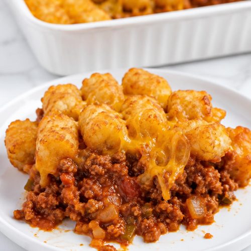 Tater Tot Sloppy Joe Bake
