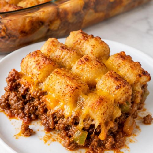 Tater Tot Sloppy Joe Bake