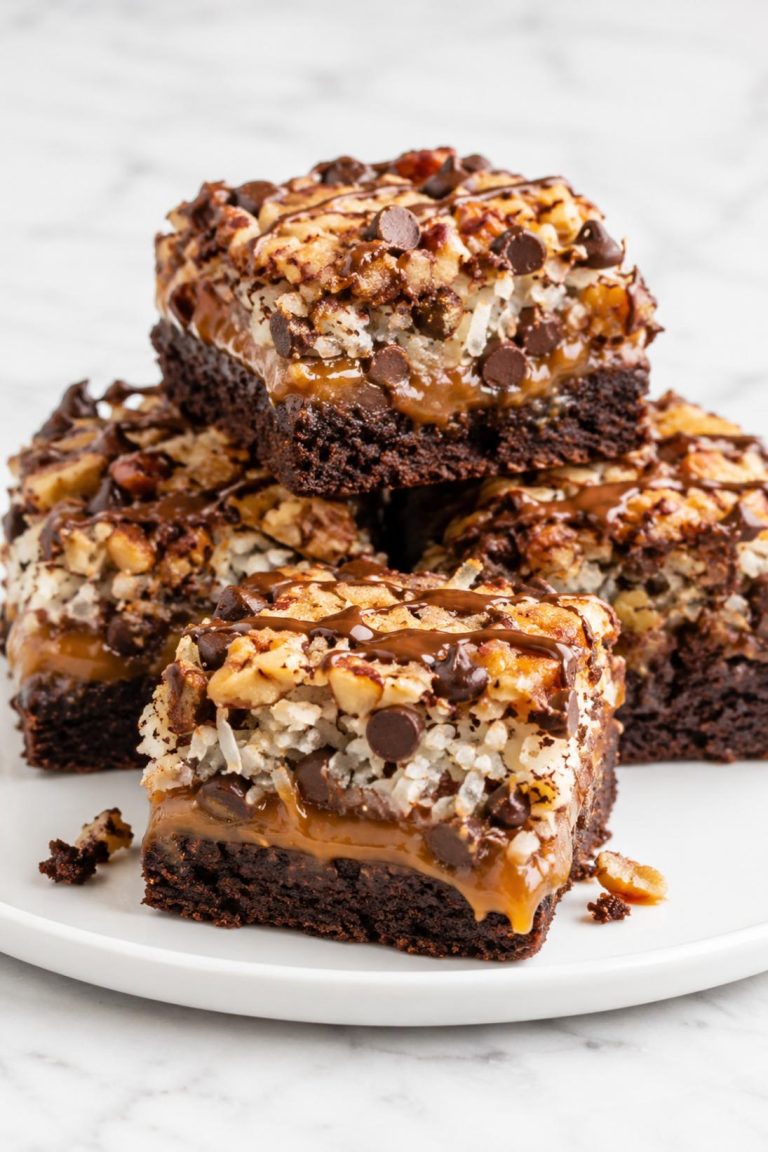 7-Layer Brownie Bars