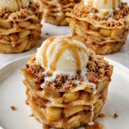 Apple Pie Lasagna Cups