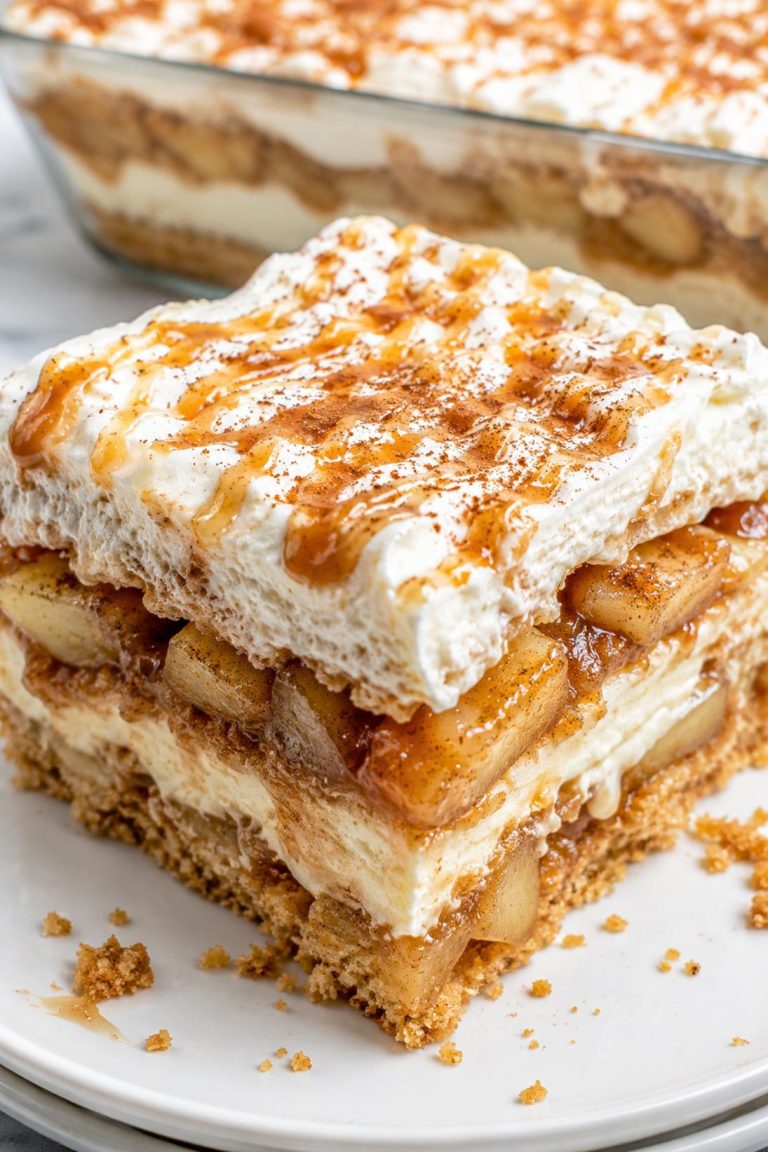 Apple Pie Lasagna Dessert