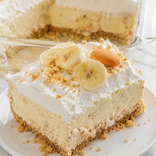 Banana Cream Cheesecake Dessert