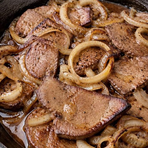 Beef Liver and Onions Skillet