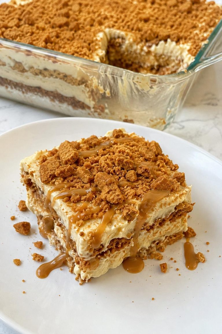 Biscoff Cream Dessert