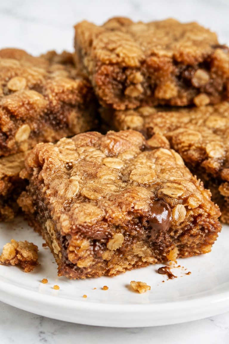 Brown Sugar Oatmeal Cookie Bars