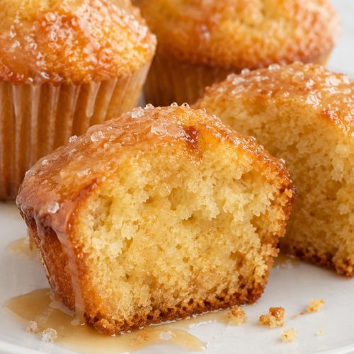 Butter Rum Cake Muffins