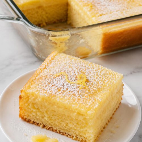 Buttermilk Lemon Pie Cake