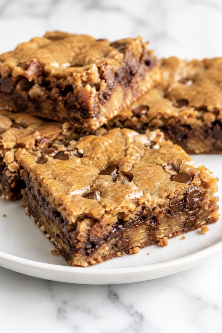 Cake Mix Chocolate Blondies
