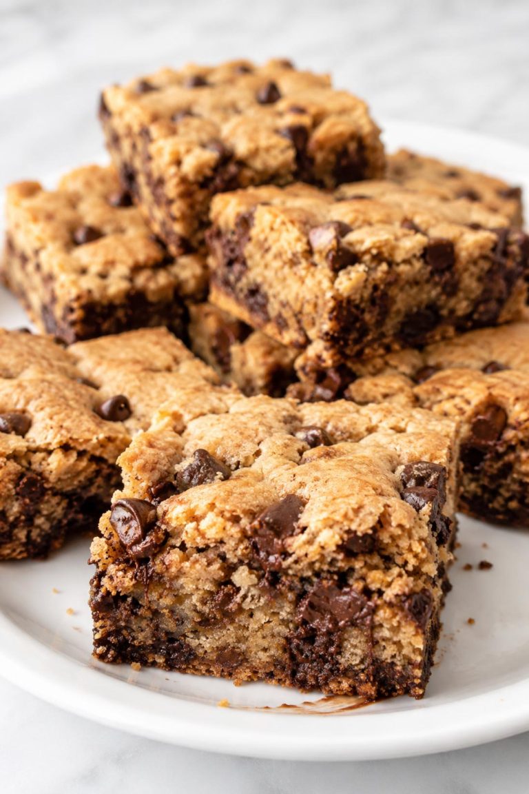 Cake Mix Chocolate Blondies