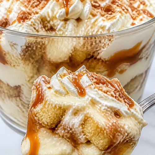 Caramel Toffee Trifle
