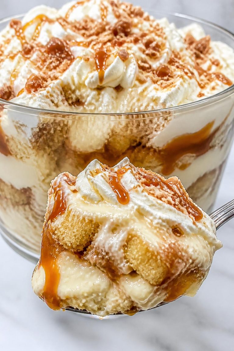 Caramel Toffee Trifle