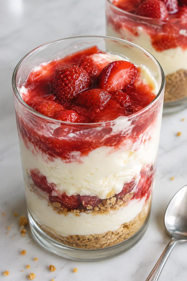 Cheesecake Parfait Dessert