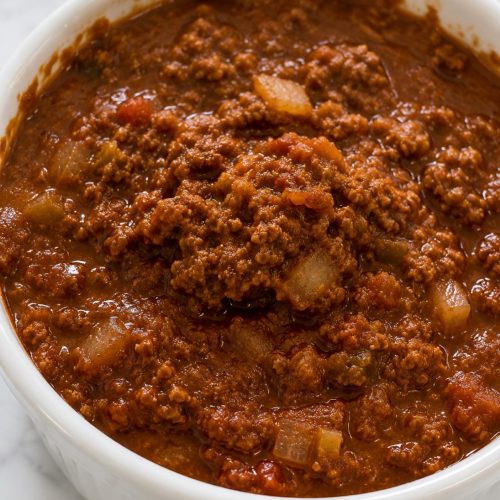 Chili Dog Topping Chili