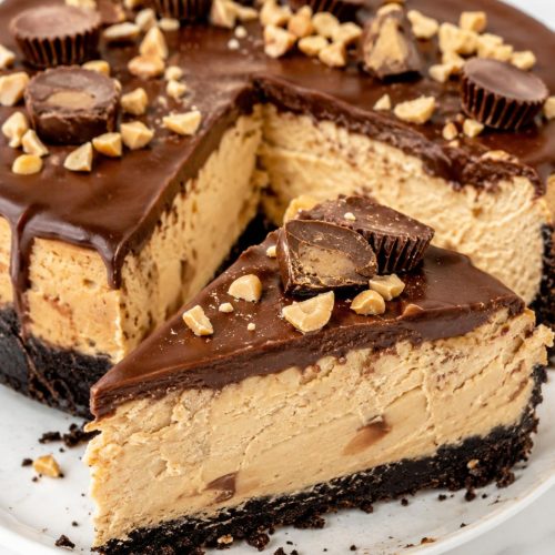 Chocolate Peanut Butter Cheesecake
