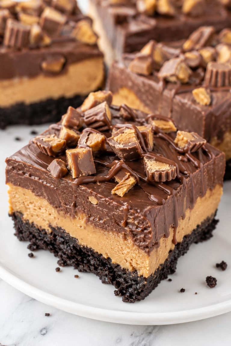 Chocolate Peanut Butter Cup Dessert