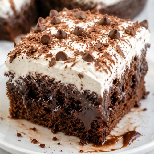 Chocolate Poke Cake