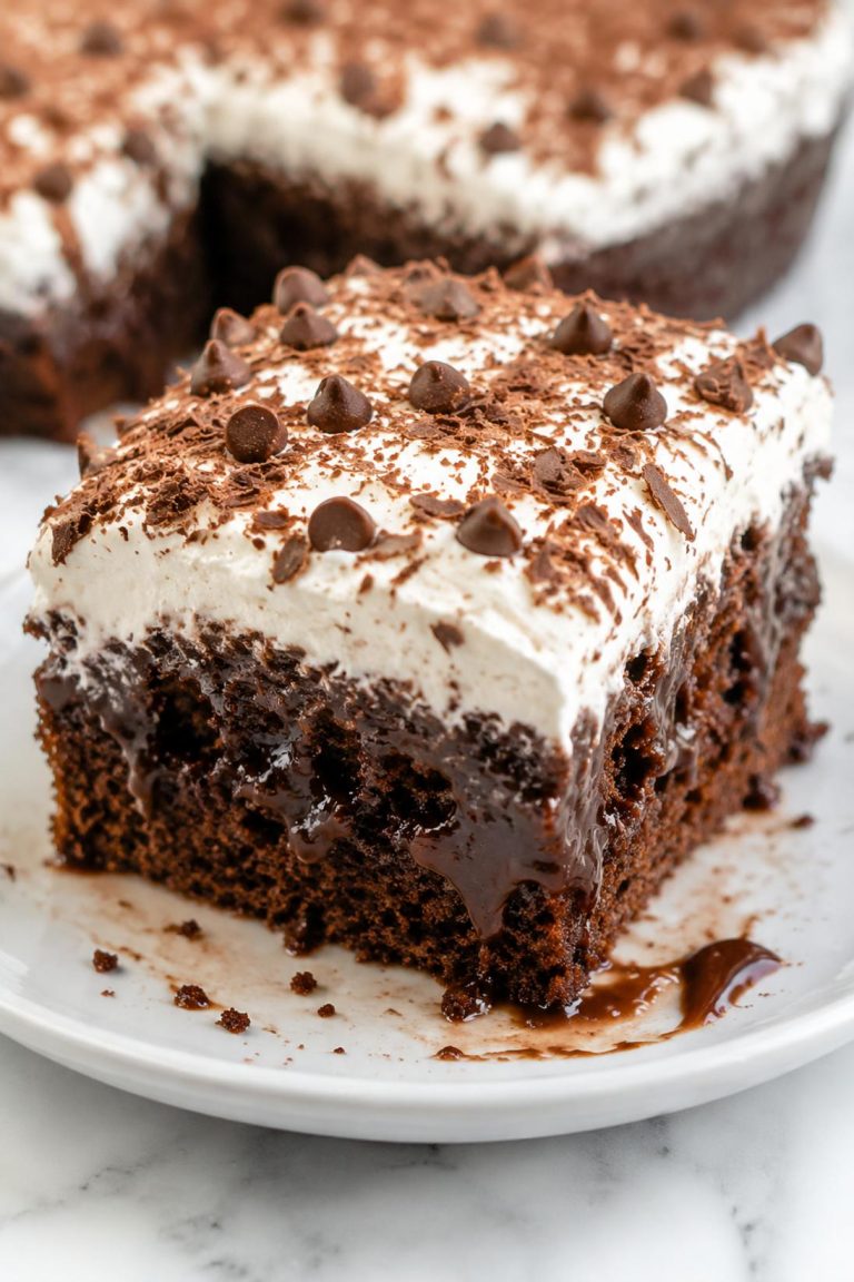 Chocolate Poke Cake