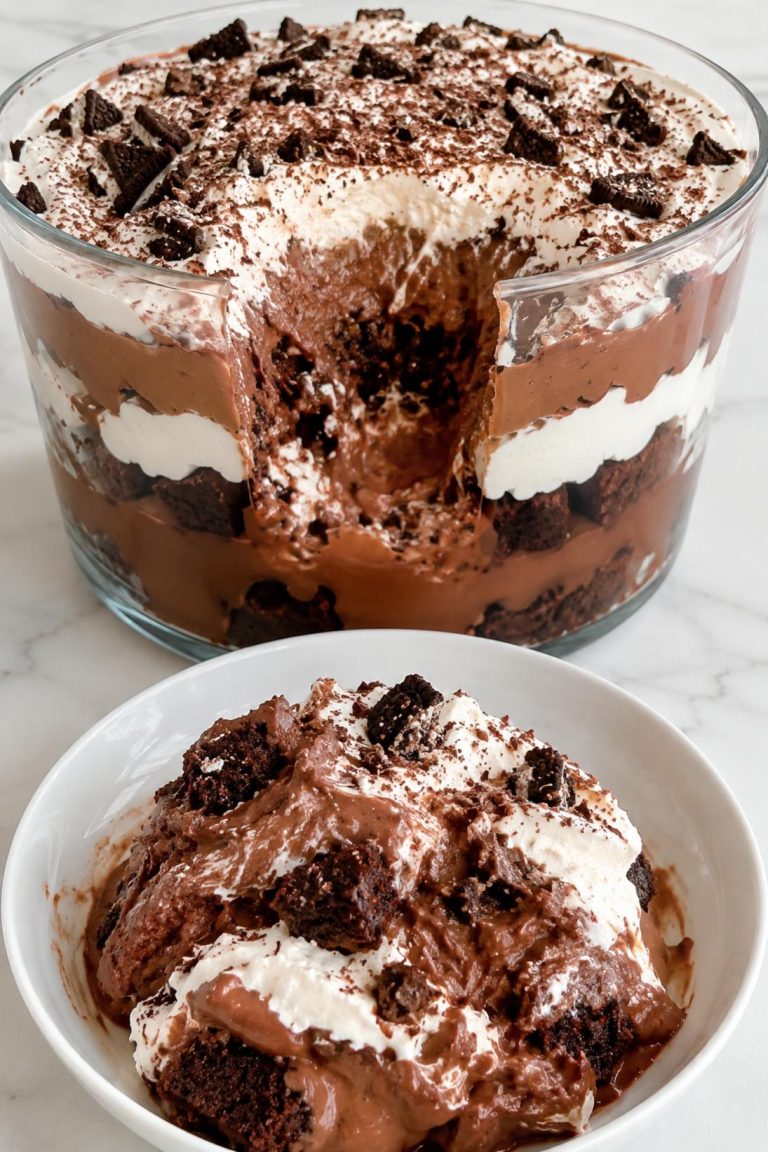 Chocolate Pudding Dessert Trifle