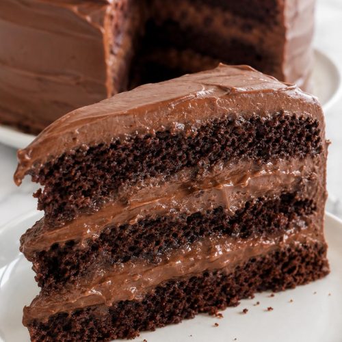 Chocolate Pudding Layer Cake