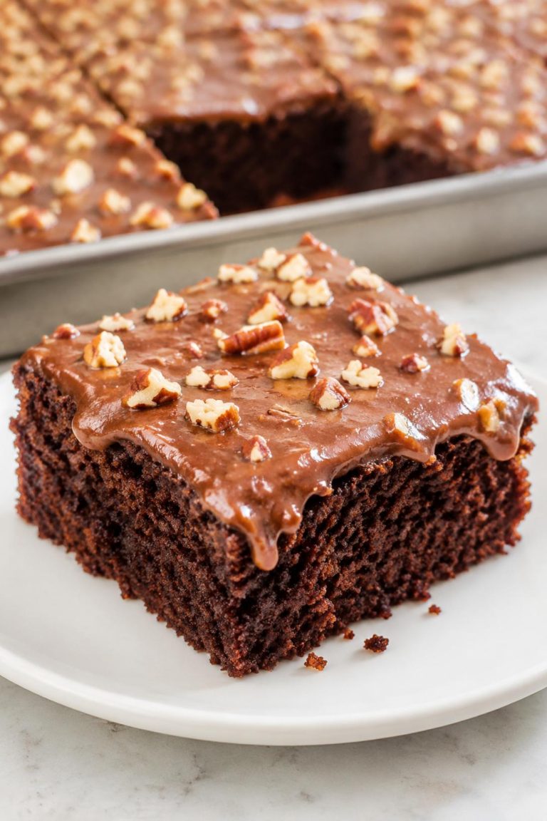 Chocolate Texas Sheet Cake