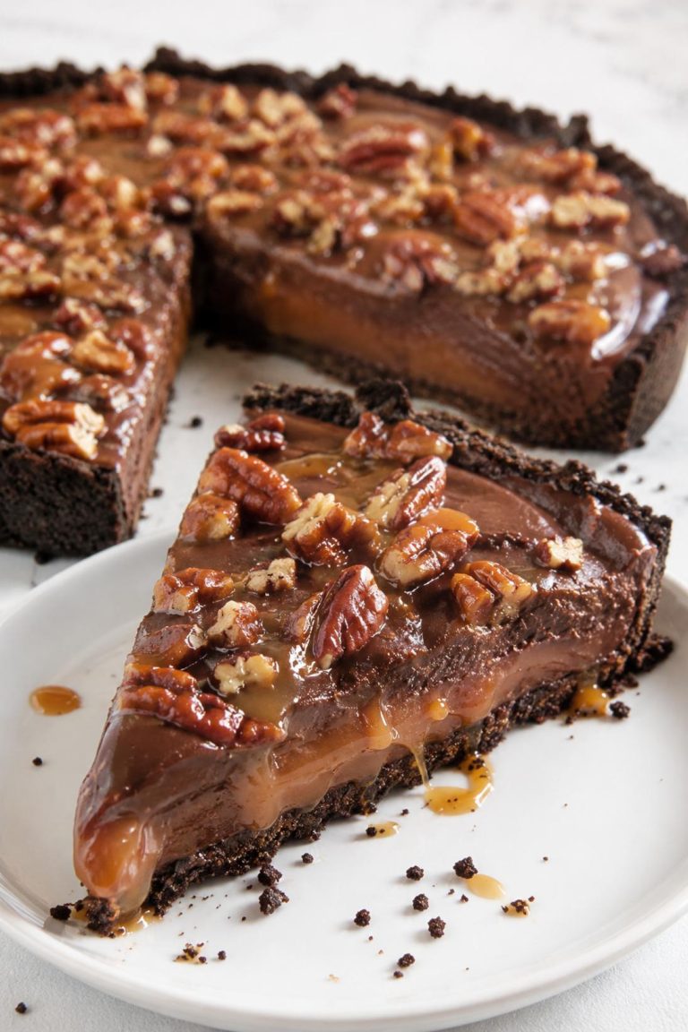Chocolate Turtle Pie