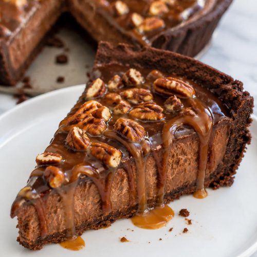 Chocolate Turtle Pie