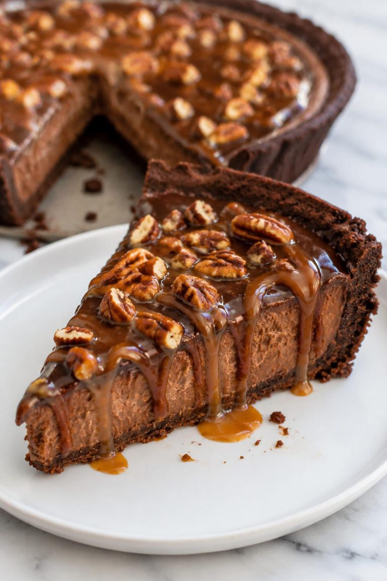 Chocolate Turtle Pie