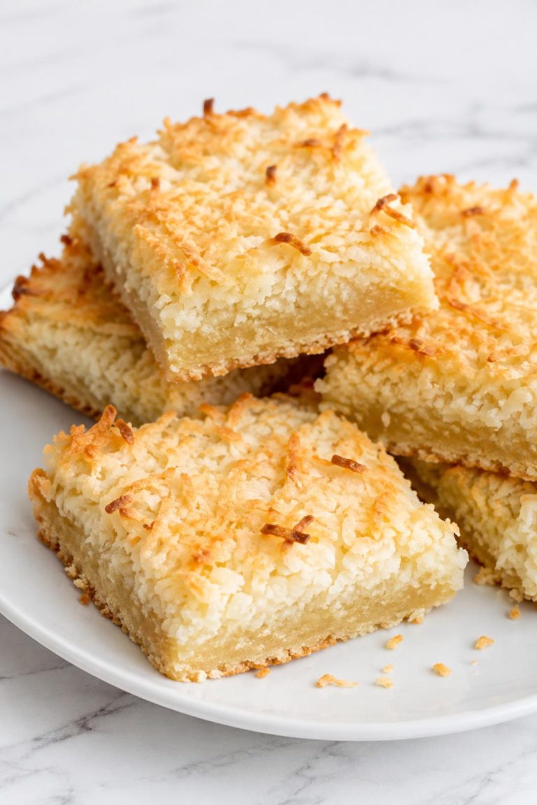 Coconut Macaroon Bars