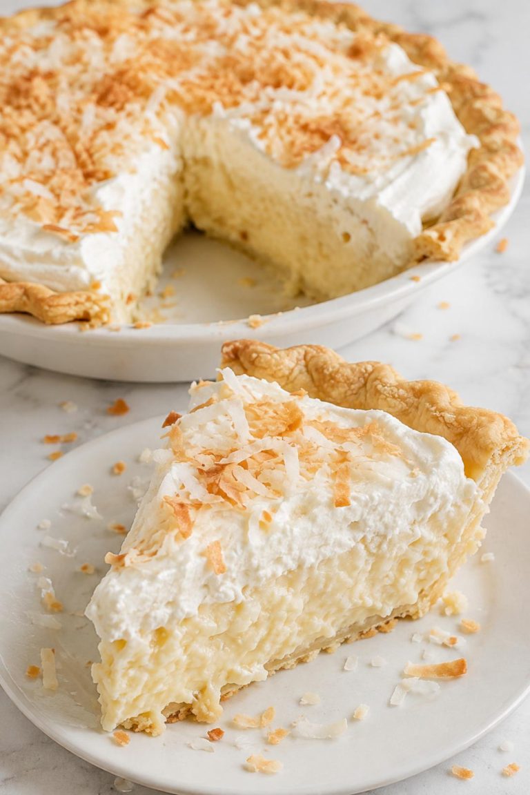 Coconut Pie Cream Pie