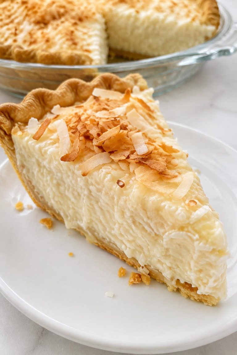 Coconut Pie Dessert