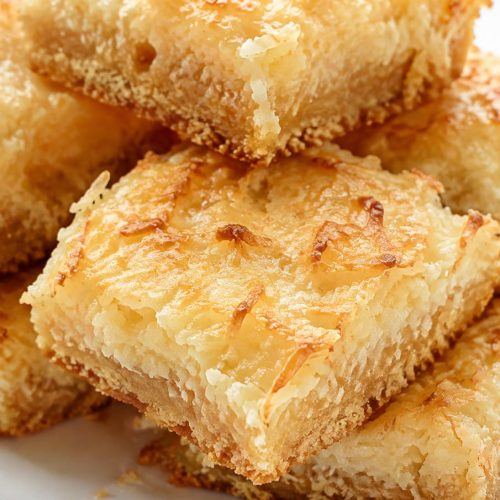 Condensed Milk Coconut Cookie Bars