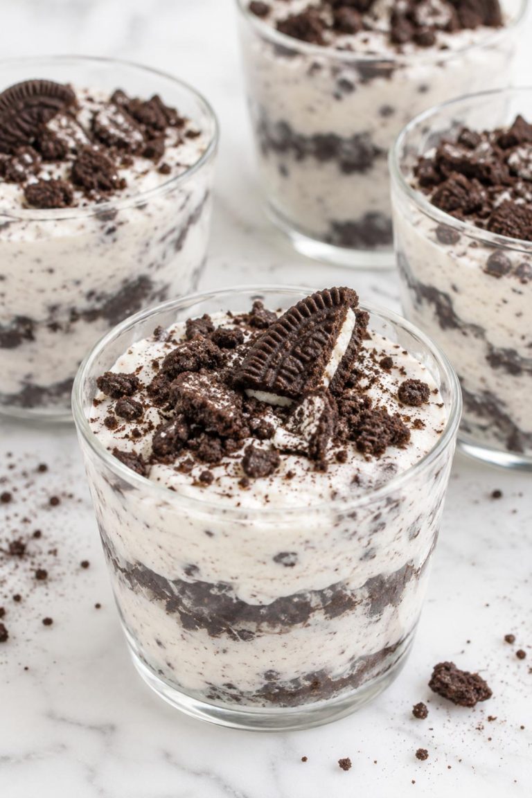 Cookies and Cream Dessert Cups