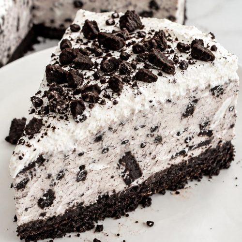 Cookies and Cream Freeze Cheesecake