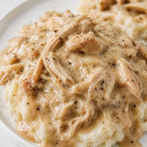 Creamy Chicken Gravy Dinner