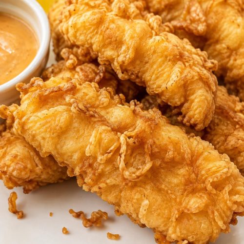 Crispy Tempura Chicken Tenders