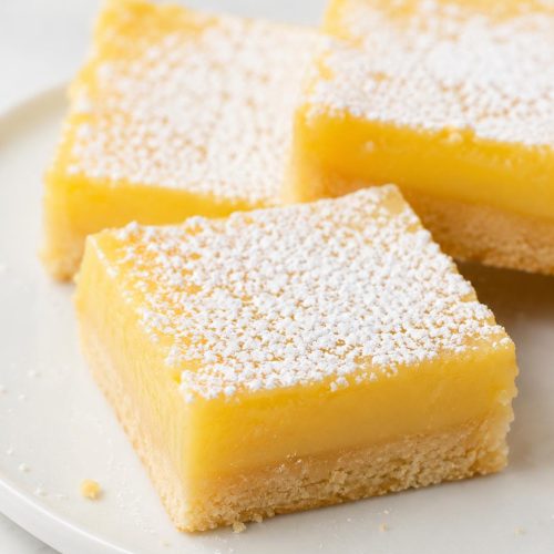 Custard Lemon Pie Bars