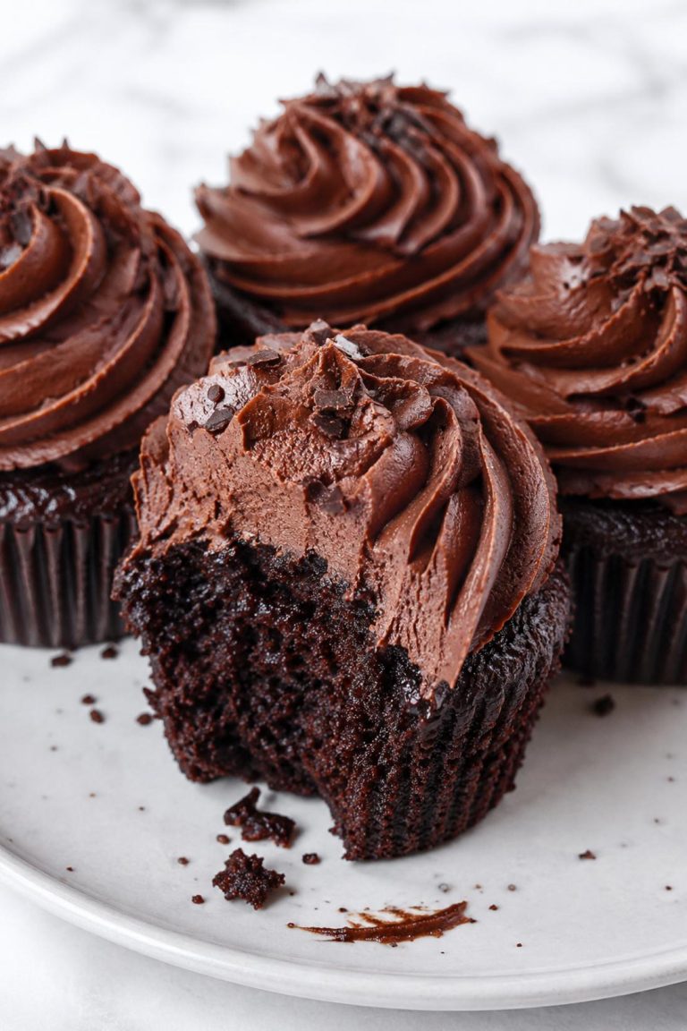 Dark Chocolate Cupcakes