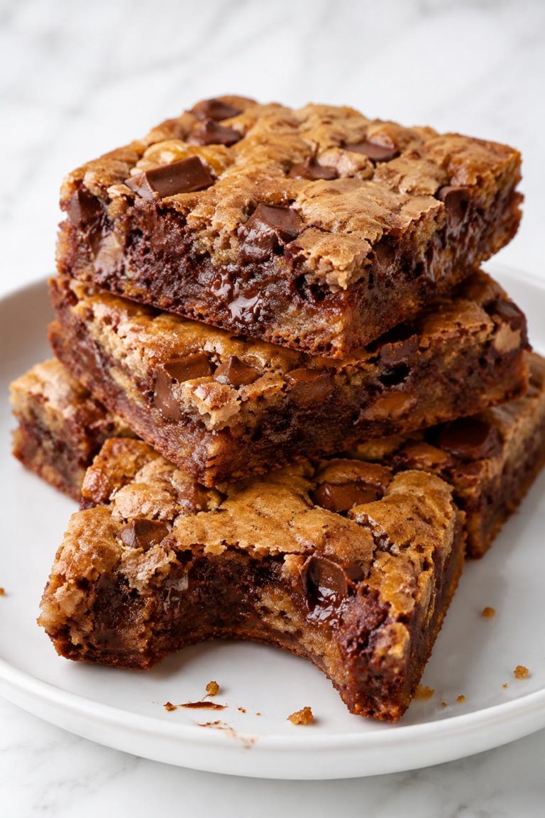 Double Chocolate Blondies