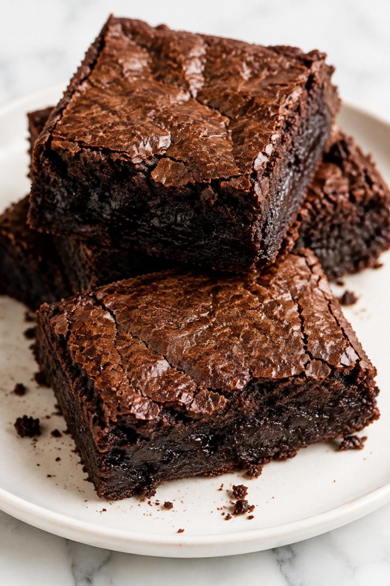 Ginger Molasses Brownies