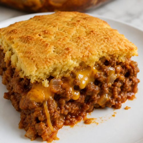 Ground Beef Sloppy Joe Bake