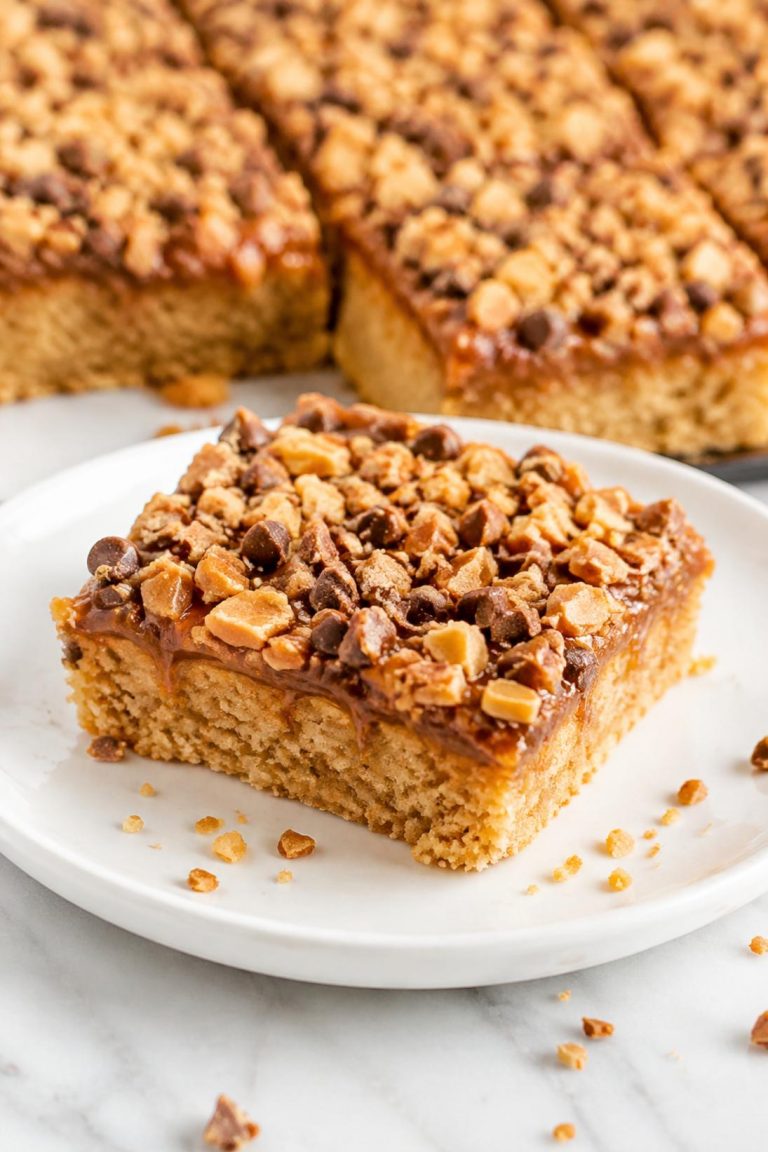 Heath Bar Bars