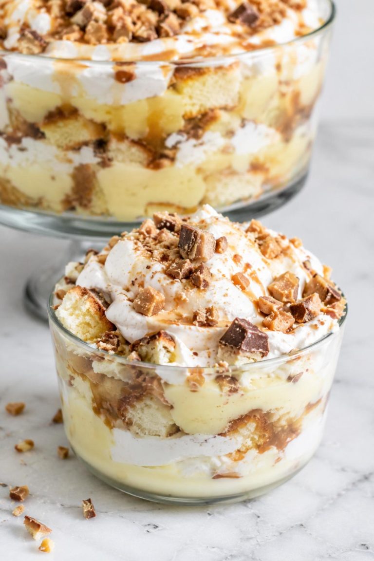 Heath Bar Trifle