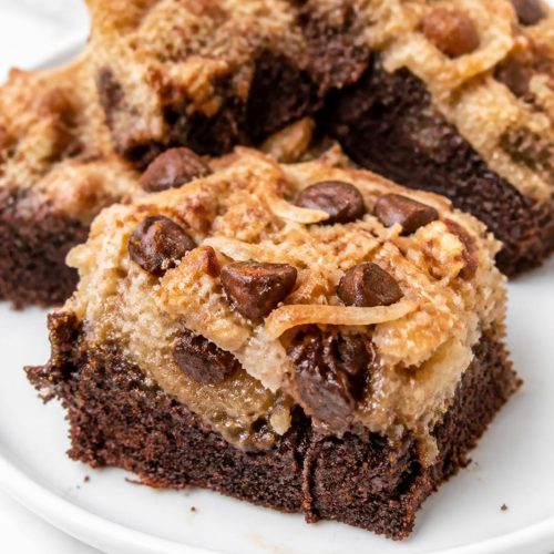 Hello Dolly Brownie Bars
