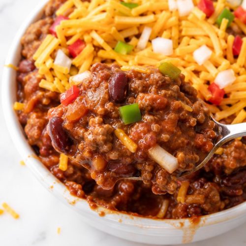 Holiday Chili Dog Topping