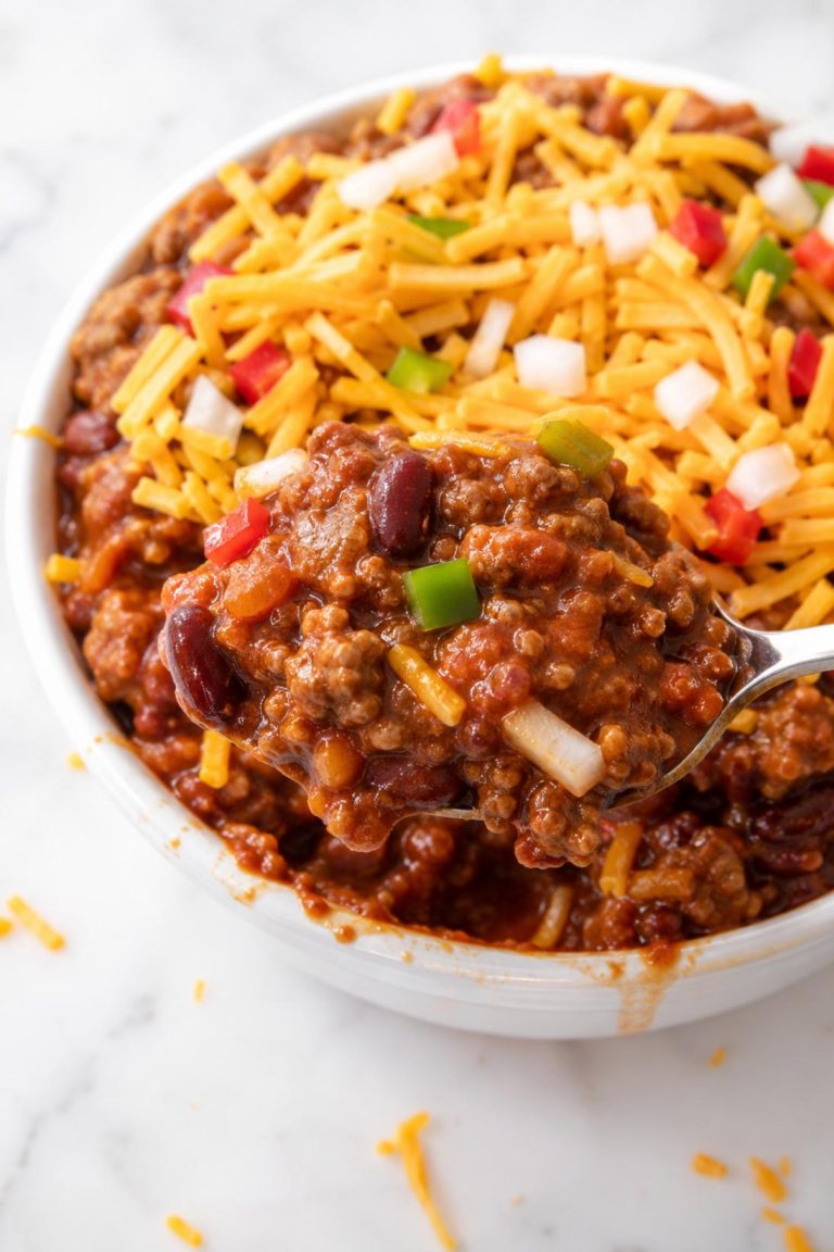 Holiday Chili Dog Topping